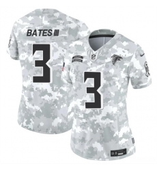 Women Atlanta Falcons 3 Jessie Bates III 2024 F U S E Arctic Camo Salute To Service Limited Stitched Football Jersey