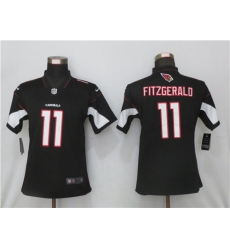 Women Nike Arizona St.Louis Cardinals 11 Larry Fitzgerald Black 2020 Vapor Untouchable Jersey