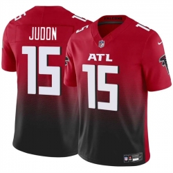 Youth Atlanta Falcons 15 Matthew Judon Red Black 2024 F U S E Vapor Untouchable Limited Stitched Football Jersey