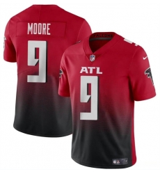 Youth Atlanta Falcons 9 Rondale Moore Red Black Vapor Untouchable Limited Stitched Football Jersey