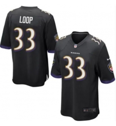 Men Baltimore Ravens Tyler Loop #33 Black Stitched NFL Jersey Men Baltimore Ravens Tyler Loop #33 Black Stitched NFL Jersey