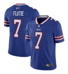 Men Buffalo Bills Doug Flutie Royal Limited Team Color Vapor Untouchable Jersey