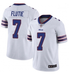 Men Buffalo Bills Doug Flutie White Limited Color Rush Vapor Untouchable Jersey