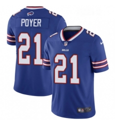 Mens Nike Buffalo Bills 21 Jordan Poyer Royal Blue Team Color Vapor Untouchable Limited Player NFL Jersey