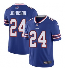 Nike Bills 24 Taron Johnson Royal Vapor Untouchable Limited Jersey