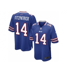 Nike Buffalo Bills 14 Ryan Fitzpatrick blue Game NFL Jersey