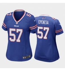 women a.j. epenesa buffalo bills royal game jersey 