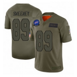 Youth Buffalo Bills 89 Tommy Sweeney Limited Camo 2019 Salute to Service Football Jersey