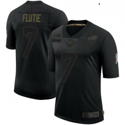 Youth Buffalo Bills Doug Flutie Black Limited 2020 Salute To Service Jersey