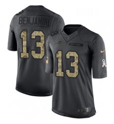 Youth Nike Buffalo Bills 13 Kelvin Benjamin Limited Black 2016 Salute to Service NFL Jersey