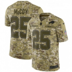 Youth Nike Buffalo Bills 25 LeSean McCoy Limited Camo 2018 Salute to Service NFL Jersey