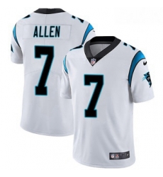 Kyle Allen Men Carolina Panthers Nike Vapor Untouchable Jersey Limited White