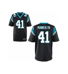 Nike Carolina Panthers 41 Captain Munnerlyn Black Elite NFL Jersey