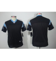 Nike Youth Carolina Panthers Blank Black Color[Youth Limited Jerseys]