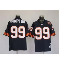 Chicago Bears 99 HAMPTON blue throwback jerseys