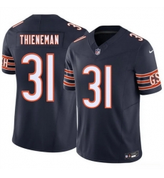 Men Chicago Bears  31 Dillon Thieneman Navy 2026 Draft F U S E  Vapor Untouchable Limited Stitched Football Jersey