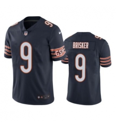 Men Chicago Bears 9 Jaquan Brisker Navy Vapor untouchable Limited Stitched Jersey