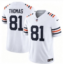 Men Chicago Bears Zavion Thomas #81 White F U S E 2026 Draft Stitched Football Jersey