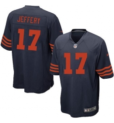 Nike NFL Chicago Bears #17 Alshon Jeffery Blue Youth Limited Alternate Jersey