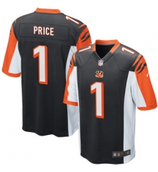 Men's Cincinnati Bengals Billy Price Nike Black 2018 NFL Draft First Round Pick Elite Jersey