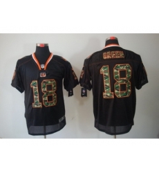 Nike Cincinnati Bengals 18 A.J. Green Black Elite Camo Fashion NFL Jersey