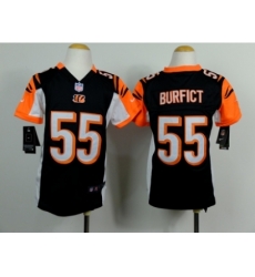 Nike Youth Cincinnati Bengals #55 Vontaze Burfict black Jerseys