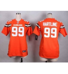 nike women nfl jerseys cleveland browns 99 kruger orange[nike][new style][kruger]