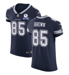 Nike Cowboys 85 Noah Brown Navy Blue Team Color Men Stitched With Established In 1960 Patch NFL Vapor Untouchable Elite Jersey