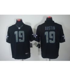 Nike Dallas Cowboys 19 Miles Austin Black Limited Impact NFL Jersey