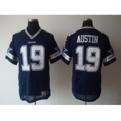 Nike Dallas Cowboys 19 Miles Austin Blue Elite NFL Jersey