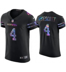 Women Dallas Cowboys Dak Prescott #4 Fashion Stitched Jersey