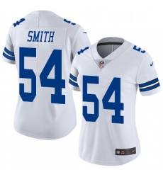 Womens Nike Dallas Cowboys 54 Jaylon Smith White Vapor Untouchable Limited Player NFL Jersey