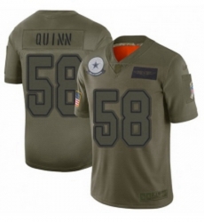 Youth Dallas Cowboys 58 Robert Quinn Limited Camo 2019 Salute to Service Football Jersey