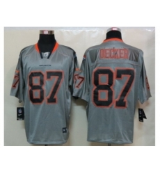 Nike Denver Broncos 87 Eric Decker Grey Elite Lights Out NFL Jersey