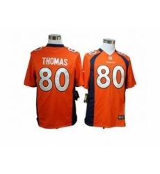 Nike denver broncos 80 Julius Thomas orange game NFL Jersey