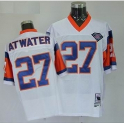 kids Denver Broncos 27 STEVE ATWATER white Throwback Jerseys