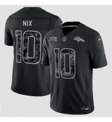 Youth Denver Broncos 10 Bo Nix Black 2026 Salute to Service Limited Stitched Football Jersey Youth Denver Broncos 10 Bo Nix Black 2026 Salute to Service Limited Stitched Football Jersey