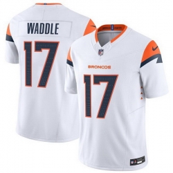 Youth Denver Broncos  17 Jaylen Waddle White 2026 F U S E Vapor Untouchable Limited Stitched Jersey