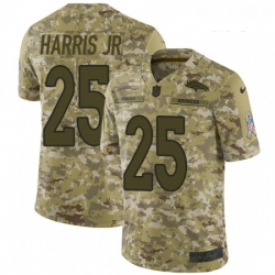 Youth Nike Denver Broncos 25 Chris Harris Jr Limited Camo 2018 Salute to Service NFL Jersey