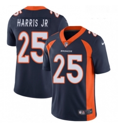 Youth Nike Denver Broncos 25 Chris Harris Jr Navy Blue Alternate Vapor Untouchable Limited Player NFL Jersey