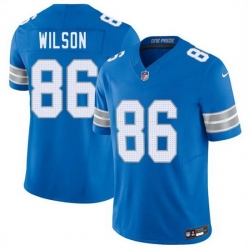 Men Detroit Lions  86 Cedrick Wilson Blue 2026 F U S E  Vapor Limited Stitched Jersey