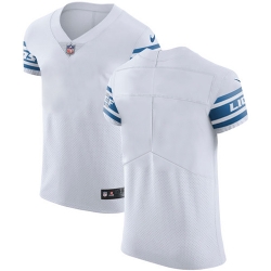 Nike Lions Blank White Mens Stitched NFL Vapor Untouchable Elite Jersey