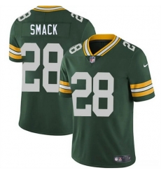 Men Green Bay Packers  28 Trey Smack Green 2026 Draft Vapor Untouchable Limited Stitched Football Jersey
