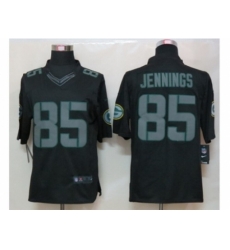 Nike Green Bay Packers 85 Greg Jennings black Limited Impact NFL Jersey