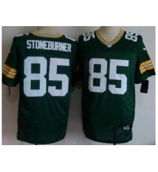 Nike Green Bay Packers 85 Jake Stoneburner Green Elite NFL Jersey