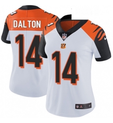 Womens Nike Cincinnati Bengals 14 Andy Dalton Elite White NFL Jersey