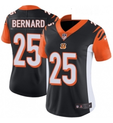 Womens Nike Cincinnati Bengals 25 Giovani Bernard Vapor Untouchable Limited Black Team Color NFL Jersey