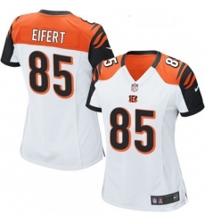 Womens Nike Cincinnati Bengals 85 Tyler Eifert Game White NFL Jersey