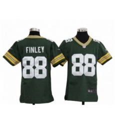 Nike Youth NFL Green Bay Packers #88 Jermichael Finley Green Jerseys