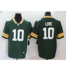 Youth Green Bay Packers 10 Jordan Love Green 2020 NFL Draft First Round Pick Vapor Untouchable Limited Jersey